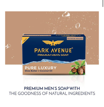 Park Avenue Premium Men's Soap (125gm Each) Pure Luxury Buy 3 Get 1 Free