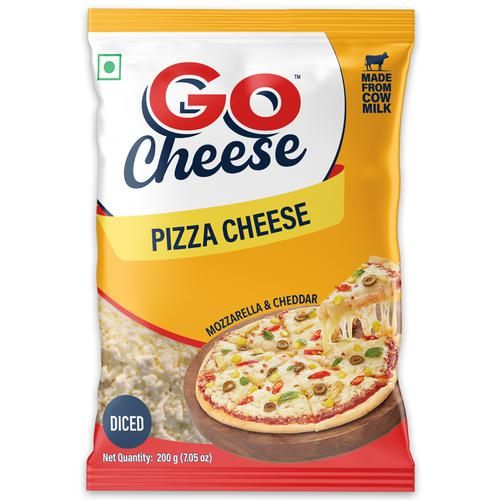 Go Cheese Pizza Mozzarella & Cheddar Diced Cheese