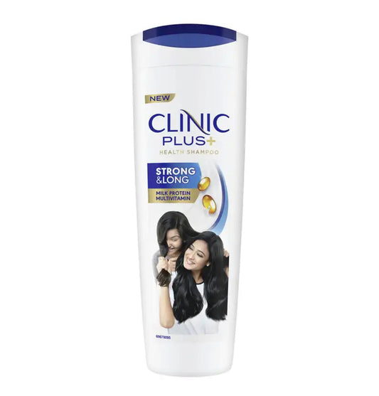 Strong & Long Strengthening Shampoo for Healthy Hair with Milk Proteins & Multivitamins, 650ml
