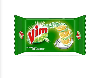 Vim Dishwash Bar Lemon, Removes Stain And Grease With Power Of Lemon, 300 G