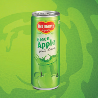 Del Monte Fruit Drink - Green Apple, 240 ml