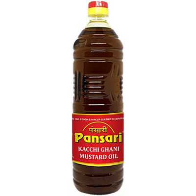 Pansari Kacchi Ghani Mustard Oil (500ml)