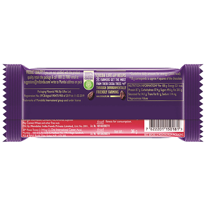Cadbury Dairy Milk Fruit & Nut Chocolate Bar, 36 G