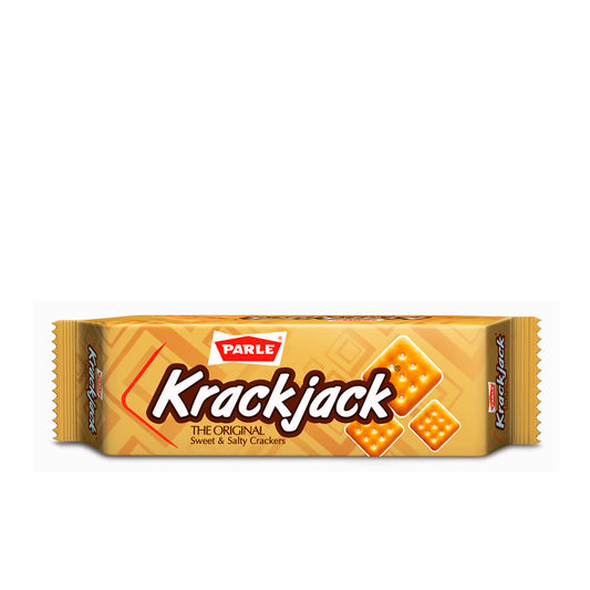 Parle Krackjack Crackers Sweet & Salty Biscuits