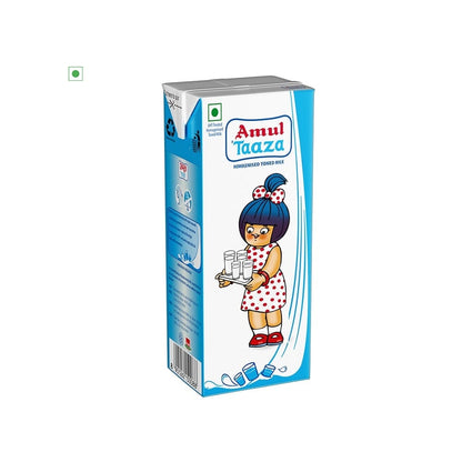 Amul Taaza Toned Milk (200ml)