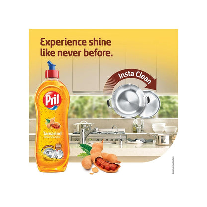 Pril Tamarind Shine Specialist Dishwash Gel (750ml)