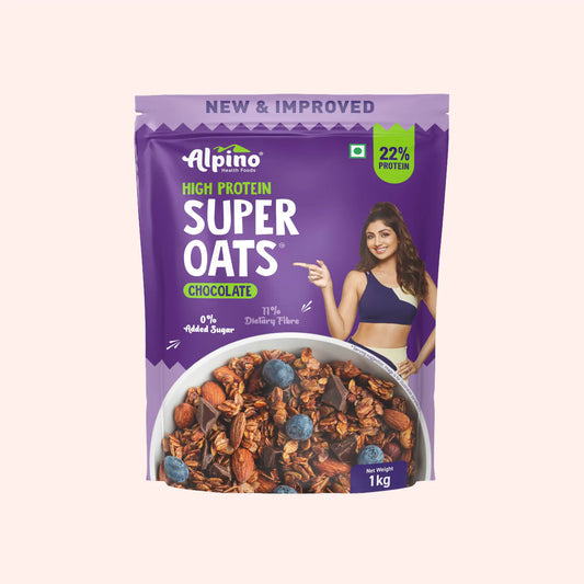 High Protein Super Rolled Oats Chocolate (1kg)