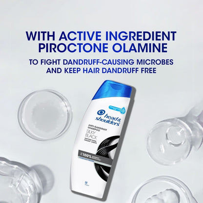 Head & Shoulders Silky Black Anti Dandruff Shampoo 180 ml