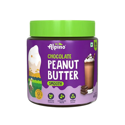 Alpino Chocolate Smooth Peanut Butter (400g)