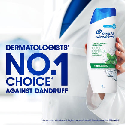 Head & Shoulders Cool Menthol Anti Dandruff Shampoo 180 ml