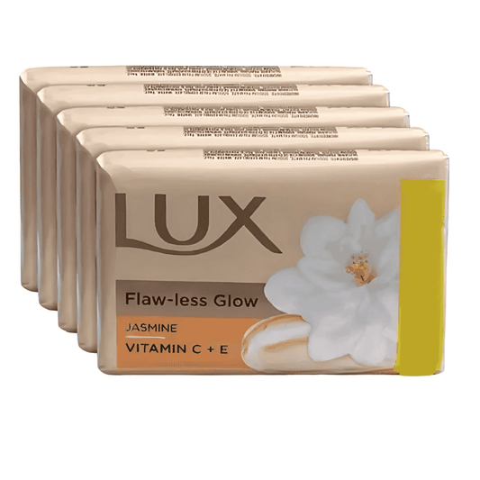 Lux Jasmine & Vitamin E Beauty Soap Mega buy 4 get 1 free