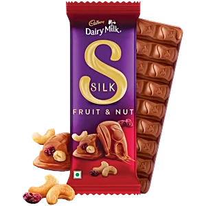 Cadbury Dairy Milk Silk Fruit & Nut Chocolate Bar, 51 g
