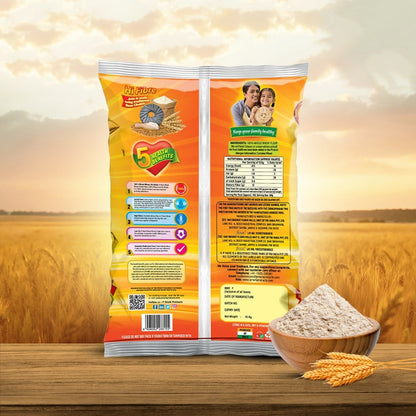 P Mark Whole Wheat Chakki Atta (10kg)