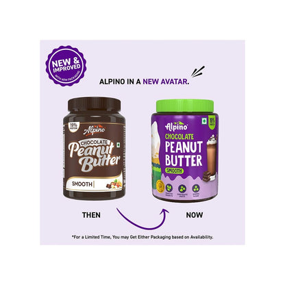 Alpino Chocolate Smooth Peanut Butter (400g)