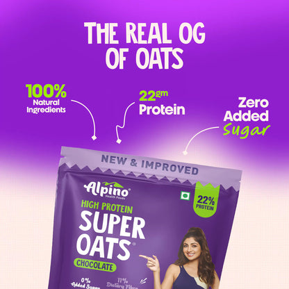 High Protein Super Rolled Oats Chocolate (1kg)