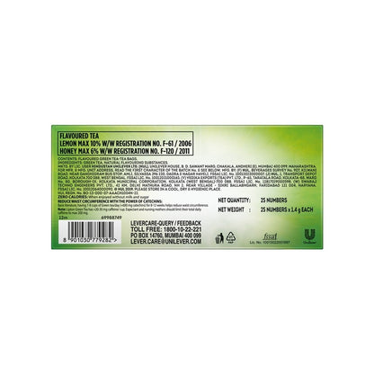 Lipton Honey Lemon Green Tea Bags (25 bags)
