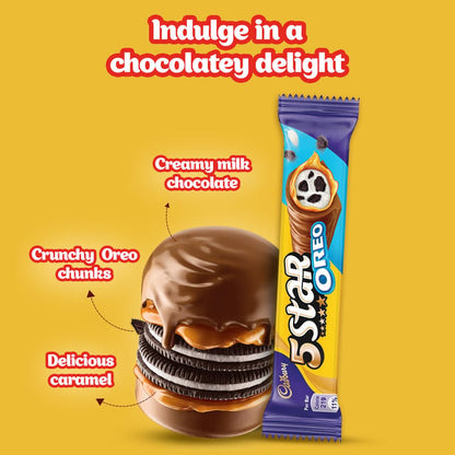 Cadbury 5 Star Oreo Chocolate Bar, 42 Gram