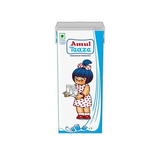 Amul Taaza Toned Milk (200ml)