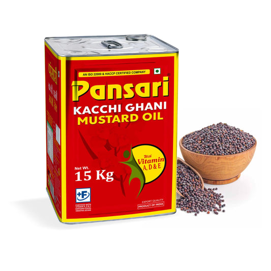 Pansari Mustard Oil (15kg)