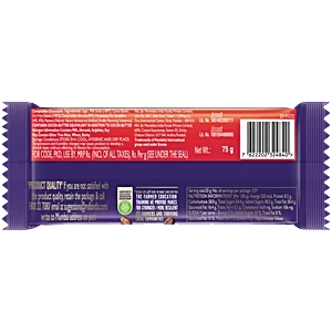 Cadbury Dairy Milk Fruit & Nut Chocolate Bar, 75 g